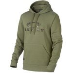 Oakley Frontside Fleece Pullover Training Hoodie Worn Olive Light Heather