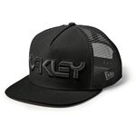 Oakley Factory Pilot Mesh Trucker Snapback Jet Black