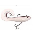 Storm Split Tail Seeker Shad DGW - Dark Gray White
