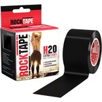 Rocktape Kinesioteippi 5cm x 5m H2O Musta (vesiurheiluun)