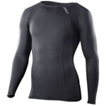 2XU Compression Long Sleeve Top Black/Black