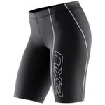 2XU Compression Shorts Women Black / Silver logo