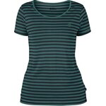 Fjällräven High Coast Stripe T-Shirt Women Copper Green (647)