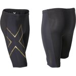 2XU Elite MCS Compression Shorts Musta / kulta