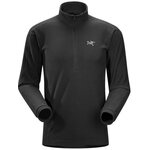 Arc'teryx Delta LT Zip Neck Mens Black