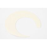Fly Dressing Jumbo Wiggle Tail Bright White