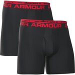 Under Armour Original 6" Boxerjock 2-pack Black / Black