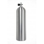 Luxfer Aluminium Cylinder 11,1L/207bar without Valve Brushed