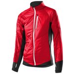 Löffler Hybrid Thermo-Soft Jacket, Womens Red-White