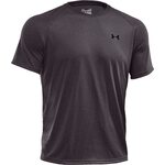 Under Armour Tech Short Sleeve Tee Carbon Heather (090) / Black