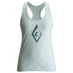 Black Diamond Brushstroke Tank W Glacial Blue