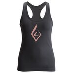 Black Diamond Brushstroke Tank W Smoke