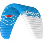 Ozone Chrono V2 ULTRALIGHT Complete with Freeride Bar 18m² Blue