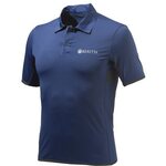 Beretta Tech Shooting Polo Blue Navy