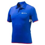 Beretta Tech Shooting Polo Blue Beretta