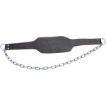 Harbinger Leather Dip Belt Black