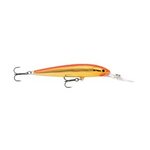 Rapala Down Deep Husky jerk 10cm DHJ-10 Gold Fl Red