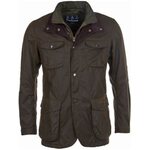 Barbour Ogston Waxed Jacket Mens Olive