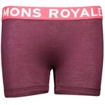 Mons Royale Hannah Hot Pant FOLO Bungundy