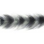 H2O Polar Fiber Streamer Brush 3" Grey / Black