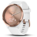 Garmin Vivomove HR Rose Gold-White