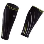 Zero Point Pro Racing Calf Sleeves Black/Yellow