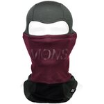 Mons Royale Cabrio Balaclava Itallica Bungundy / Forest Green