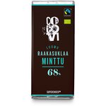 CocoVi SuperChoco Raakasuklaa 30 g 68 % Minttu