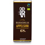 CocoVi SuperChoco Raakasuklaa 30 g 68 % Appelsiini