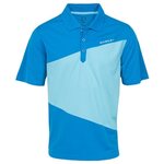 Oakley Short Sleeve Striation Polo Fluid Blue
