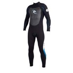 Rip Curl Dawn Patrol Classic 3/2 Steamer takavetoketjulla 2012 Musta / Sininen