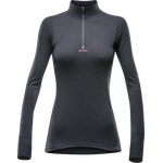 Devold Duo Active Woman Half Zip Neck Black