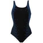 Arena Barbara W Wingback Up Black, Pix Blue