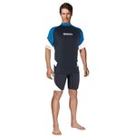 Mares Rash Guard Loose Fit Short Sleeve Man Blue
