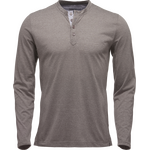 Black Diamond L/S Attitude Henley Slate