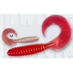 Pro Kalastus Relax Twister 5" toukkajigi 5kpl 11 / Puna-Vaaleaoranssi/Hopeahile