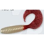 Pro Kalastus Relax Twister 5" toukkajigi 5kpl 16 / Valkoinen/Punahile
