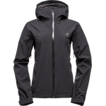 Black Diamond StormLine Stretch Rain Shell Womens Black