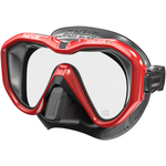 Seacsub Italica, mustalla silikonilla Black/Metallic Red