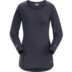 Arc'teryx Motus Crew LS Womens Black Sapphire