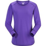 Arc'teryx Motus Crew LS Womens Mauveine