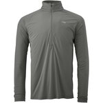 Outdoor Research Echo LS Zip Tee Pewter/Charcoal