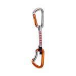Mammut Wall Key Lock Express Set 15cm (Straight Gate/Bent Gate) Silver-Orange