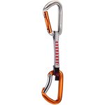 Mammut Wall Key Lock Express Set 10cm (Straight Gate/Bent Gate) Silver-Orange