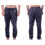 Asenne Lazy Pants Stonewashed Black