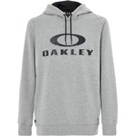 Oakley Lockup Pullover Hoodie Athletic Heather Gray