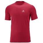 Salomon Trail Runner SS Tee M (2018) Barbados Cherry