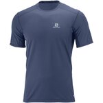 Salomon Trail Runner SS Tee M (2018) Dress Blue