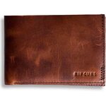 Rip Curl Handcrafted Slim Leather Wallet Brown