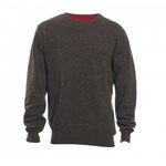 Deerhunter Brighton Knit O-Neck Dark Elm
